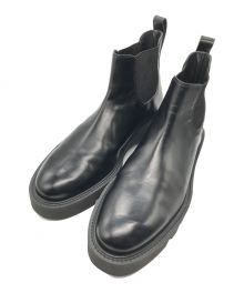 MAISON SPECIAL×SPECIAL SHOES FACTORY（メゾンスペシャル×スペシャルシューズファクトリー）の古着「東京産ビブラムタンクソールサイドゴアブーツ」｜ブラック