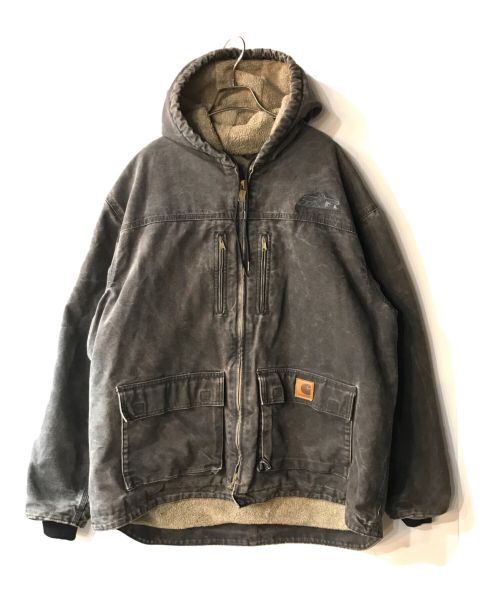 CarHartt（カーハート）CarHartt (カーハート) Sandstone Jackson Coat ブラック サイズ:LLの古着・服飾アイテム