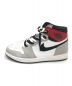 NIKE (ナイキ) AIR JORDAN 1 RETRO HI OG グレー×レッド サイズ:28cm：11000円