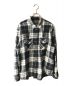 Supreme（シュプリーム）の古着「21SS Plaid Flannel Shirt」｜ブラック×ホワイト