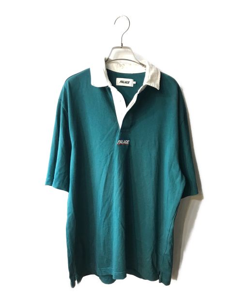 PALACE（パレス）PALACE (パレス) Wide Rugby Polo グリーン サイズ:Ｓの古着・服飾アイテム