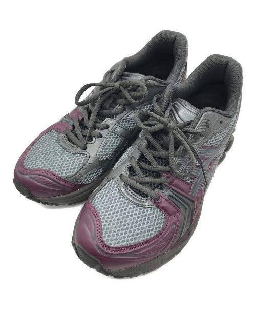 asics（アシックス）asics (アシックス) GEL-KAYANO 14 グレー×パープル サイズ:27.5㎝の古着・服飾アイテム