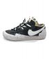 NIKE (ナイキ) sacai (サカイ) Blazer Low グレー サイズ:27.5㎝：5000円