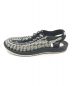 KEEN (キーン) UNEEK FLAT ホワイト×ブラック サイズ:28cm：6000円