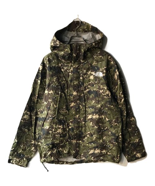 THE NORTH FACE（ザ ノース フェイス）THE NORTH FACE (ザ ノース フェイス) デジタルカモ ノベルティ ドットショットジャケット カーキ サイズ:Lの古着・服飾アイテム