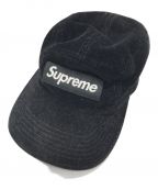 SUPREMEシュプリーム）の古着「コーデュロイジェットキャップ」｜ブラック