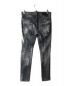 DSQUARED2 (ディースクエアード) Super Twinky Jean Paint Splash Destroyed Jeans / デニムパンツ ブラック サイズ:46：25000円