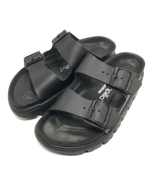 papillio（パピリオ）papillio (パピリオ) BIRKENSTOCK (ビルケンシュトック) ARIZONA CHUNKY 35 ブラック サイズ:24.5cmの古着・服飾アイテム