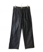 AURALEEオーラリー）の古着「HARD TWIST DENIM WIDE SLACKS」｜インディゴ