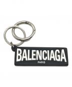 BALENCIAGAバレンシアガ）の古着「Teenage Logo キーリング」｜ブラック