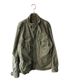 WOOLRICH（ウールリッチ）の古着「モーターサイクルジャケット」｜カーキ