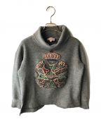 Vivienne Westwood RED LABELヴィヴィアンウエストウッドレッドレーベル）の古着「刺繍スタンドネックニット」｜グレー