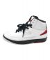 NIKE (ナイキ) AIR JORDAN 2 RETRO ホワイト サイズ:27.5㎝：12000円