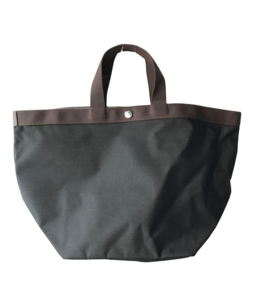 Herve Chapelier（エルベシャプリエ）Herve Chapelier (エルベシャプリエ) CORDURA L TOTE BAG NOIR/MOKA 未使用品の古着・服飾アイテム