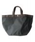 Herve Chapelier（エルベシャプリエ）の古着「CORDURA L TOTE BAG」｜NOIR/MOKA