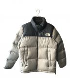 THE NORTH FACEザ ノース フェイス）の古着「Nuptse Jacket」｜グレー×ネイビー