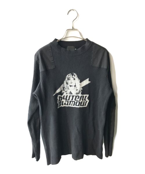 Hysteric Glamour（ヒステリックグラマー）Hysteric Glamour (ヒステリックグラマー) command knit / ヒスガールコマンドニット ブラック サイズ:Mの古着・服飾アイテム