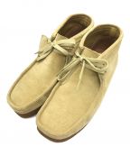 CLARKSクラークス）の古着「WALLABEE BOOT2」｜ベージュ