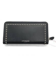 J&M DAVIDSON（ジェイ＆エム デヴィッドソン）の古着「FOLD WALLET WITH STUDS」｜ブラック