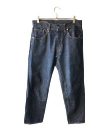 SCYEBASICS（サイベーシックス）の古着「HIP-GUSSET-DENIM / ヒップガゼットデニム」｜インディゴ