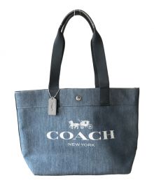 COACH（コーチ）の古着「トートバッグ」｜インディゴ