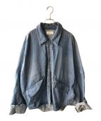 Knuth Marfクヌースマーフ）の古着「denim over shirt jacket」｜インディゴ