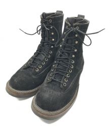 WHITE'S BOOTS（ホワイツブーツ）の古着「SMOKE JUMPER / スウェードブーツ」｜ブラック