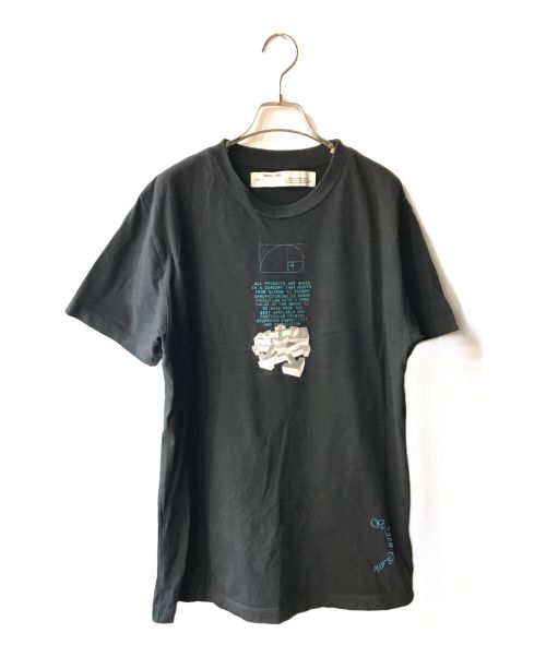 OFFWHITE（オフホワイト）OFFWHITE (オフホワイト) DRIPPIN ARROWS Tシャツ ブラック サイズ:Ｍの古着・服飾アイテム