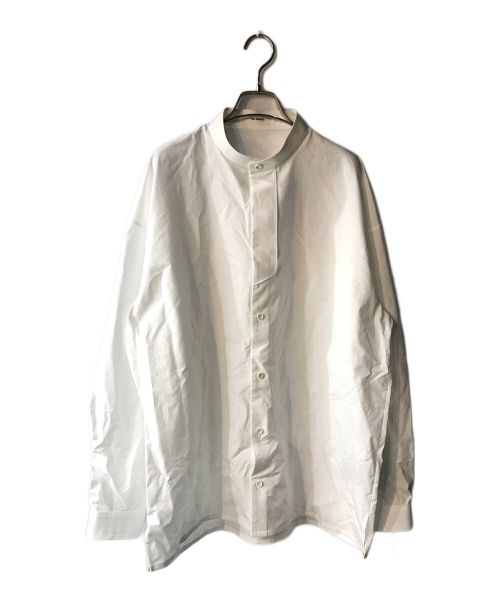 THE RERACS（ザ リラクス）THE RERACS (ザ リラクス) THE PLACKET SHIRT ホワイト サイズ:48 未使用品の古着・服飾アイテム