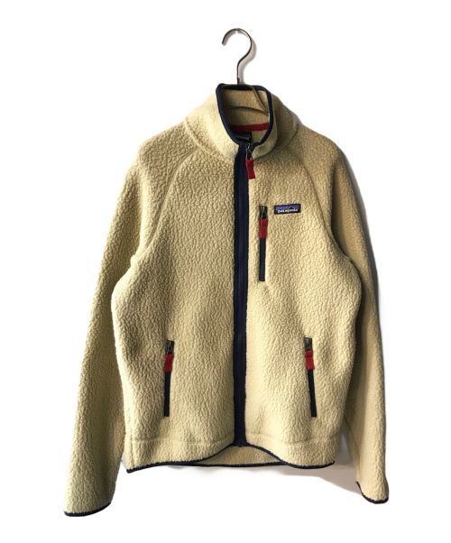 Patagonia（パタゴニア）Patagonia (パタゴニア) レトロパイルジャケット アイボリー サイズ:Sの古着・服飾アイテム