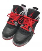 NIKEナイキ）の古着「AIR JORDAN 4」｜ブラック