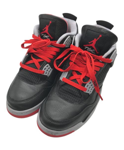 NIKE（ナイキ）NIKE (ナイキ) AIR JORDAN 4 ブラック サイズ:28.5cmの古着・服飾アイテム