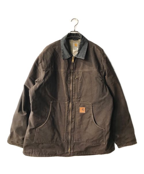 CarHartt（カーハート）CarHartt (カーハート) Duck Ridge Coat ブラウン サイズ:ＸＬの古着・服飾アイテム