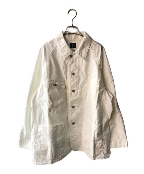 Needles（ニードルズ）Needles (ニードルズ) COVERALL  WHITE BACK SATEEN ホワイト サイズ:Lの古着・服飾アイテム