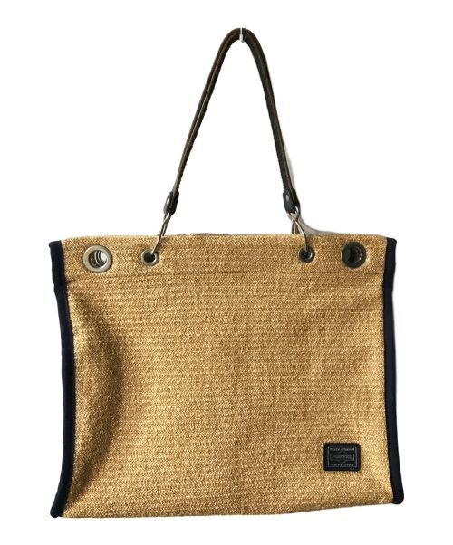 PORTER GIRL（ポーターガール）PORTER GIRL (ポーターガール) MARCHE SAC TOTE BAG M / マルシェサックトートバッグ カーキの古着・服飾アイテム