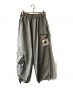 depen dollディペンドール）の古着「Patch Work Cargo Pant」｜グレー