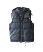 POLO RALPH LAURENポロ・ラルフローレン）の古着「New Elmwood Synthetic Vest / フーデッドダウンベスト」｜ネイビー