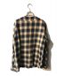 nonnative (ノンネイティブ) HANDYMAN SHIRT / ベースボールネルシャツ ネイビー×アイボリー サイズ:2：5000円