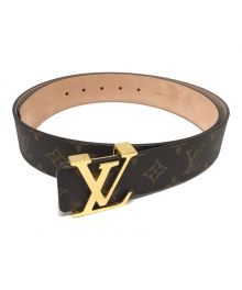 LOUIS VUITTON（ルイ ヴィトン）の古着「サンチュール・LV イニシャル」｜ブラウン