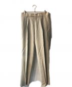 WACKO MARIAワコマリア）の古着「DOUBLE PLEATED TROUSERS」｜ベージュ