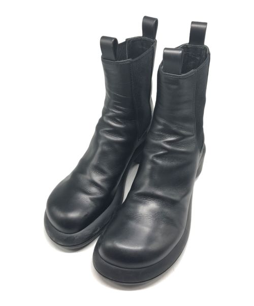 JIL SANDER（ジルサンダー）JIL SANDER (ジルサンダー) ANKLE BOOT ブラック サイズ:38の古着・服飾アイテム