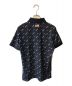 BRIEFING (ブリーフィング) MS MONOGRAM POLO ブラック サイズ:S 未使用品：12000円