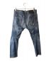 DSQUARED2 (ディースクエアード) TIDY BIKER JEAN インディゴ サイズ:46：13000円