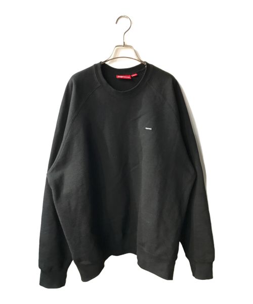 SUPREME（シュプリーム）Supreme (シュプリーム) small box crewneck ブラック サイズ:XLの古着・服飾アイテム