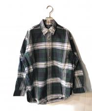 RALPH LAUREN (ラルフローレン) BIG SHIRT グリーン×ネイビー サイズ:M