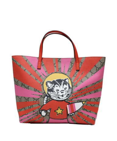 【中古・古着通販】GUCCI (グッチ) GGスプリームスペースキャット