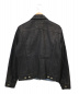 Maison Margiela (メゾンマルジェラ) アーティザナルコーテッドデニムジャケット ブラック サイズ:S Artisanal Coated Denim Jacket ここのえタグ 333-49440：89800円