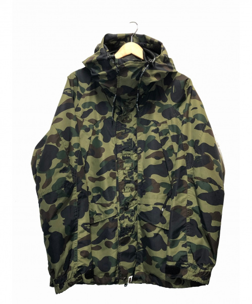 日本に 正規品 キムタク着用 ape 1st スノボジャケット camo ア APE A