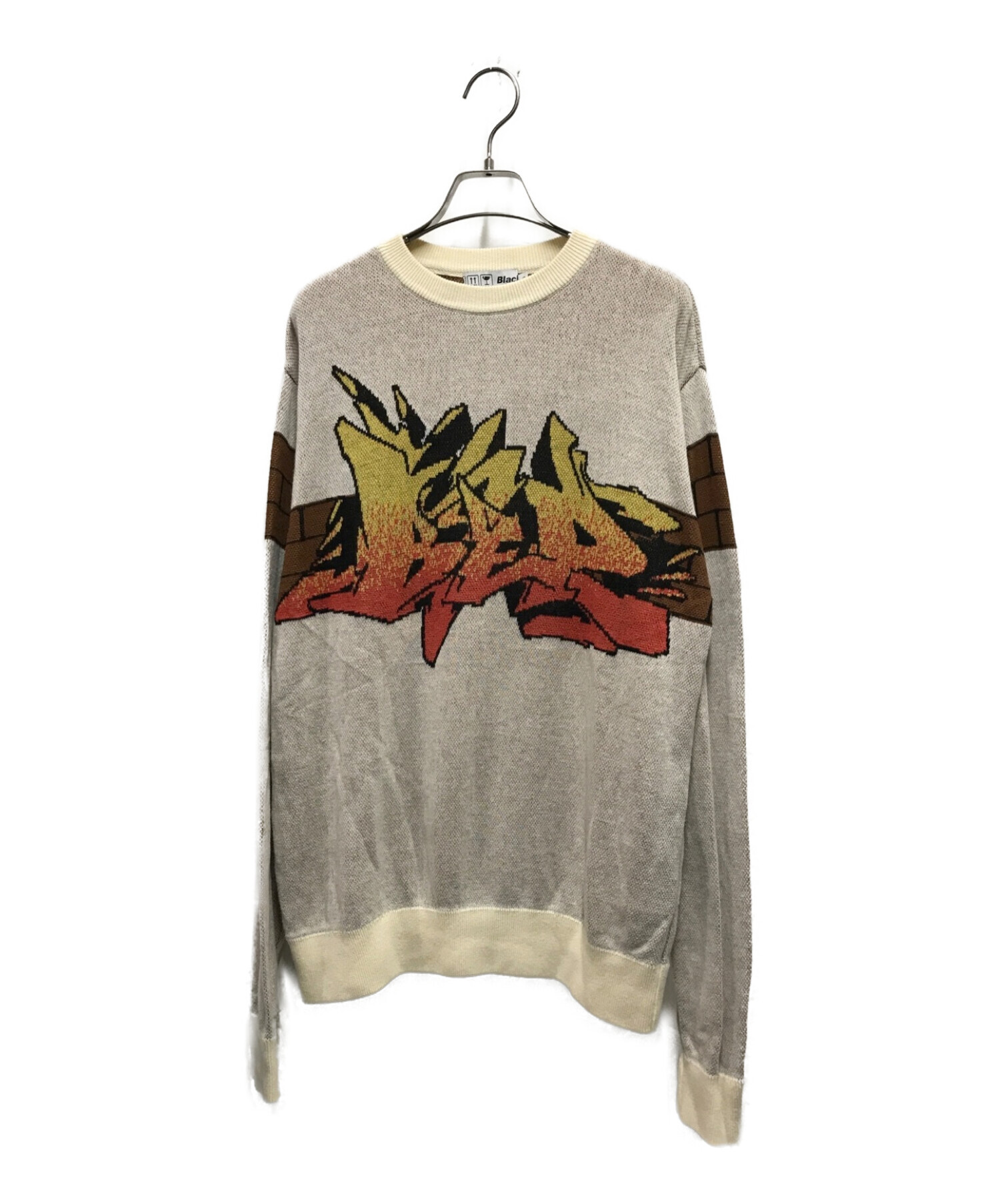 BlackEyePatch (ブラックアイパッチ) レターズセーター/Letters sweater ベージュ サイズ:Ｓ