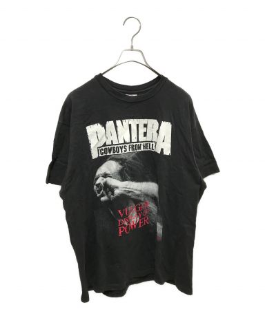 当時物 90s PANTERA パンテラ バンドTシャツ ビンテージ ブラック-